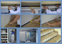 BlueDolphin szalagok és védő fóliák használata az építőipar számos területén.